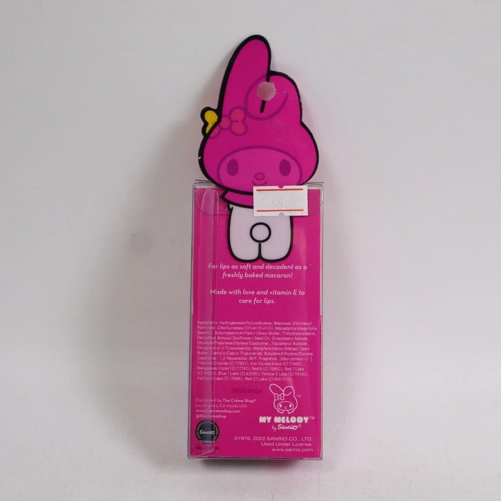 The Creme Shop - My Melody Macaron Lip Balm Strawberry Ice Cream
